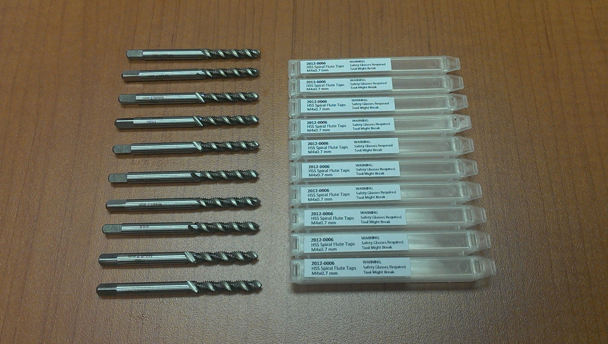 Tarauds à flûte spirale HSS Taille métrique