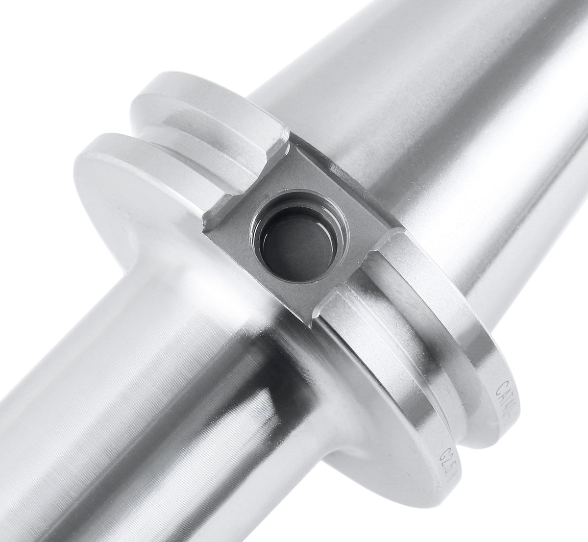 Cat40 to Er20 Premium V-Flange Er Collet Chuck, 4'' Project Length, 5/8''-11 Drawbar Thread, 2001-0030