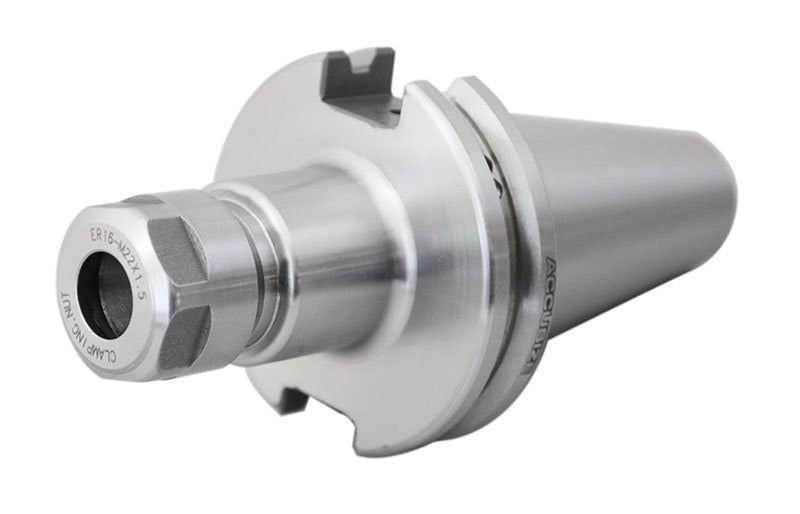 2001-0005x10, 10 Pcs Premium CAT40-ER16 V-Flange Collet Chucks, Proj. Length 2.76" Balanced to 20,000 RPM at G2.5