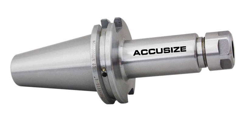 2001-0010x10, 10 Pcs Premium CAT40-ER16 Chuck, V-Flange Collet Chuck w/ 4'' Gage Length, Balanced to 20,000 RPM at G2.5