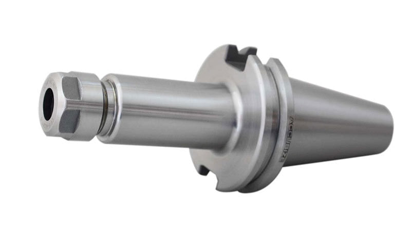 2001-0010x10, 10 Pcs Premium CAT40-ER16 Chuck, V-Flange Collet Chuck w/ 4'' Gage Length, Balanced to 20,000 RPM at G2.5