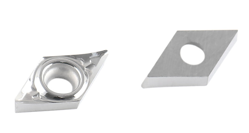 DCGT Carbide Inserts uncoated, cutting Aluminum, 10 Pcs/Box