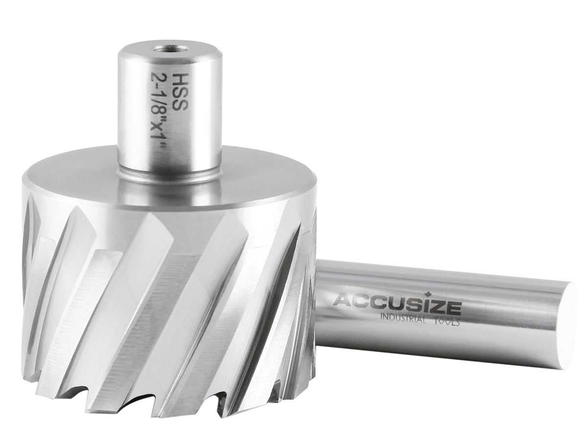 2-1/8'' Cutting Dia, 1'' Cutting Depth, H.S.S. Annular Cutter with 3/4'' Weldon Shank, 2080-2039