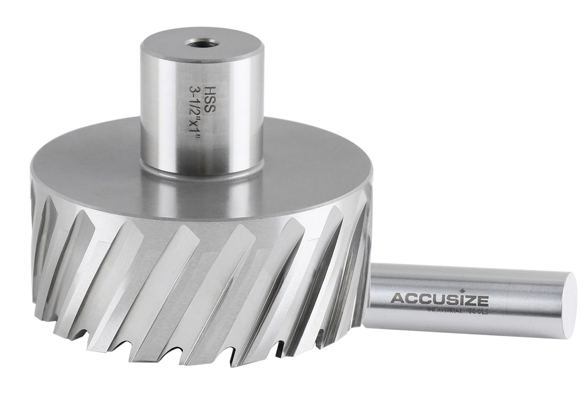 3-1/2'' Cutting Dia, 1'' Cutting Depth, H.S.S. Annular Cutter with 1-1/4'' Shank, 2080-2061
