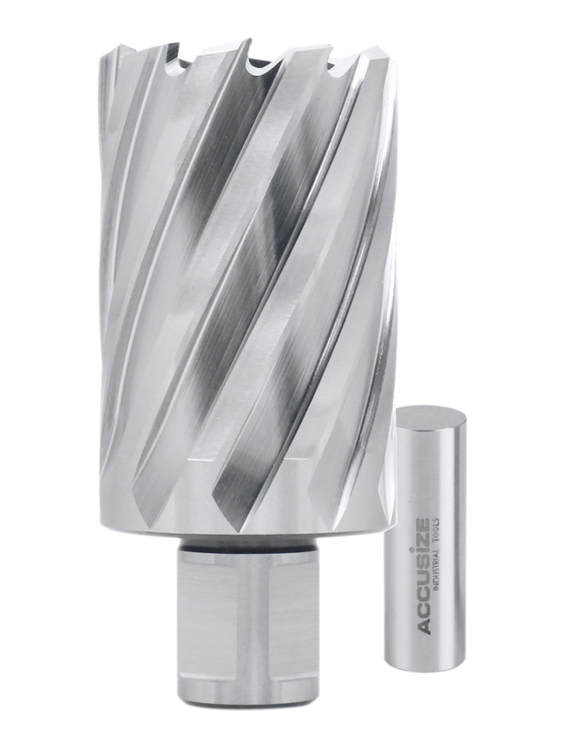 Fraises annulaires H.S.S. de 2" Profondeur de coupe avec tige Weldon 3/4" ou 1-1/4 po, sol CBN, norme ANSI