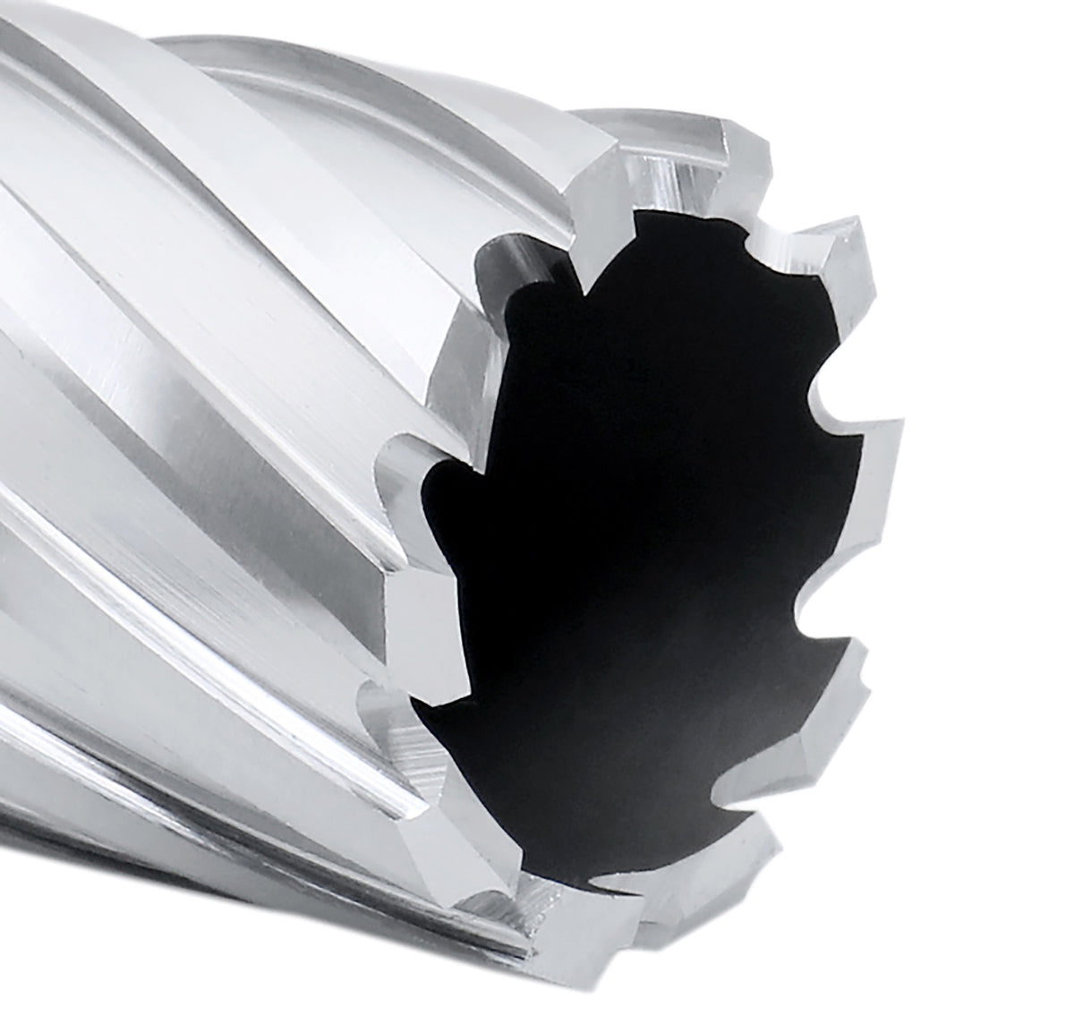 Fraises annulaires H.S.S. de 2" Profondeur de coupe avec tige Weldon 3/4" ou 1-1/4 po, sol CBN, norme ANSI
