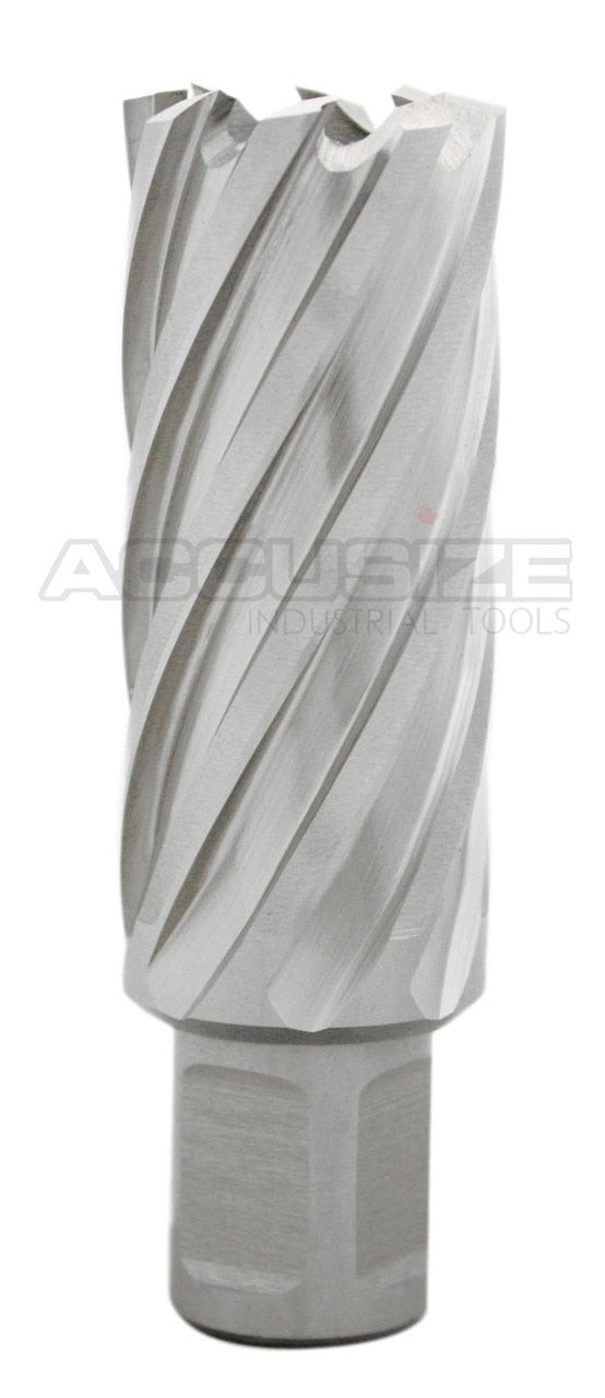 Fraises annulaires H.S.S. de 2" Profondeur de coupe avec tige Weldon 3/4" ou 1-1/4 po, sol CBN, norme ANSI