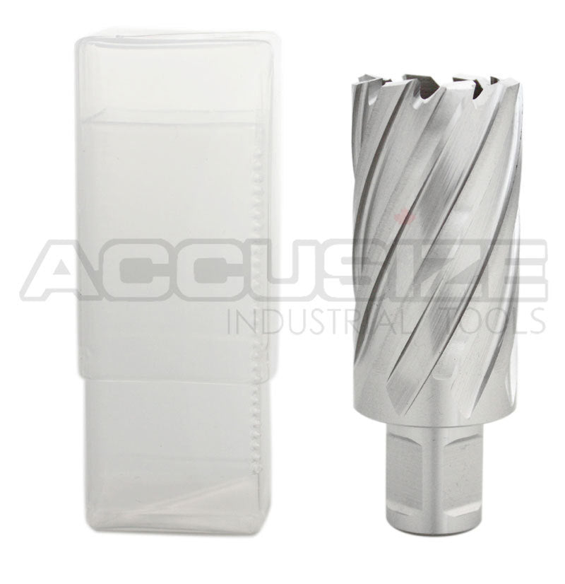 Fraises annulaires H.S.S. de 2" Profondeur de coupe avec tige Weldon 3/4" ou 1-1/4 po, sol CBN, norme ANSI