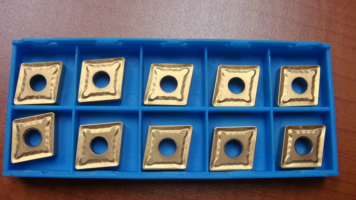 CNMG433, Carbide Inserts, Tin Coated, 10 Pcs/Set