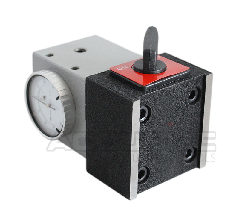 0-0.1'' by 0.001'' with Magnetic Base, 4'' Height, Z Axis Zero Setting, 2124-2002