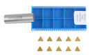 TPG, TiN Coated Carbide Inserts, 10 Pcs/Set