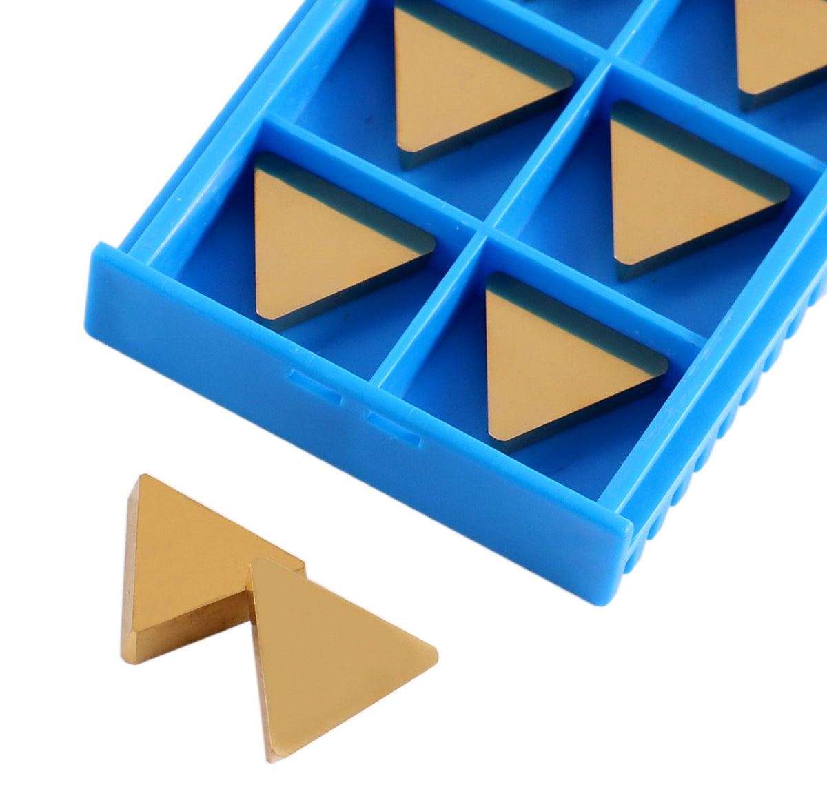 TPU, inserts en carbure revêtus de Tin, 10 pièces/set
