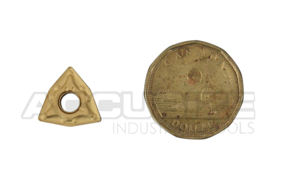 WNMM Carbide Inserts, TiN Coated, 10 Pcs/Set