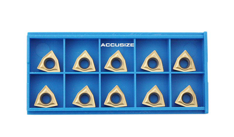 WCMT Inserts, carbure, revêtement étN, 10 pièces/Set