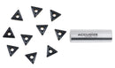 TNMG Carbide Inserts, CVD Coated, Black/Yellow, 10 ps/box