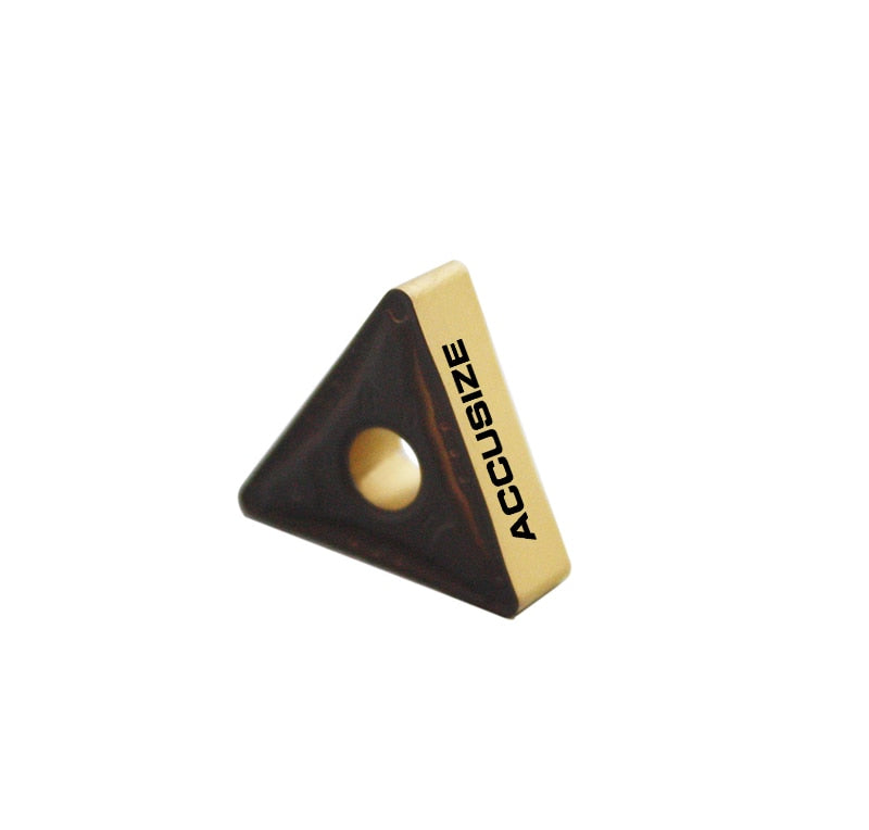 Inserts carbure, Revêtement CVD, TCMT, Noir/Jaune, 10 ps/boîte