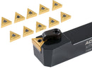 MTFN R/L Toolholders with Extra 10 Carbide TNMG Inserts