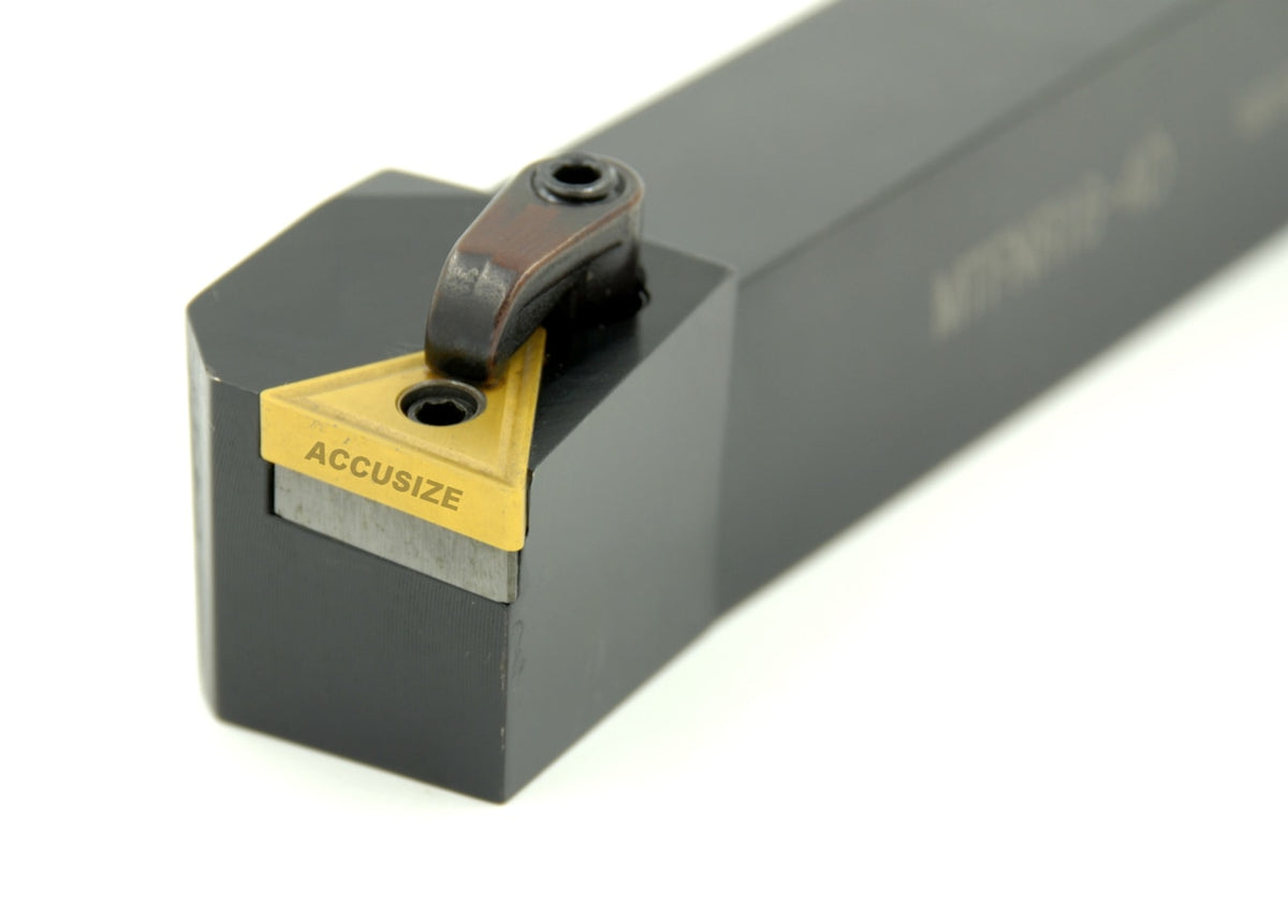 MTFN R/L Toolholders with Carbie TNMG Inserts, Right-Hand and Left-Hand Available