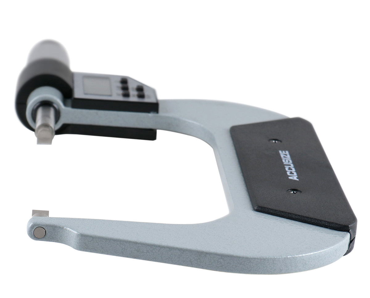 3-4'' by 0.00005'' Blade Electronic Digital Micrometer Abs/Inc Interchangeable, 2312-4010