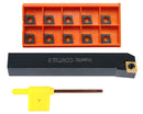 SCLC R/L Toolholders with Extra 10 CCMT Carbide CVD Coated Inserts