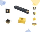 SCLC R/L Toolholders with Extra 10 CCMT Carbide CVD Coated Inserts