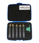 3/8'' 5 Pc Indexable Turning Tool Set, 2380-5062
