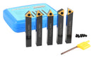 1/2'' 5 Pc Indexable Turning Tool Set, 2380-5082