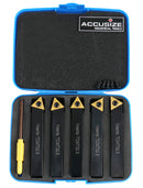 1/2'' 5 Pc Indexable Turning Tool Set, 2380-5082