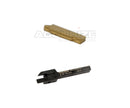 Porte-outils à découpage indexables avec inserts en carbure pour acier et aluminium
