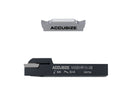 Porte-outils à découpage indexables avec inserts en carbure pour acier et aluminium