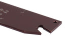 0.087''-0.094'' by 4.33'' Ncih26-2 Vernier Positive Stop Adjustable Blades for Gtn-2 Inserts, 2402-0004