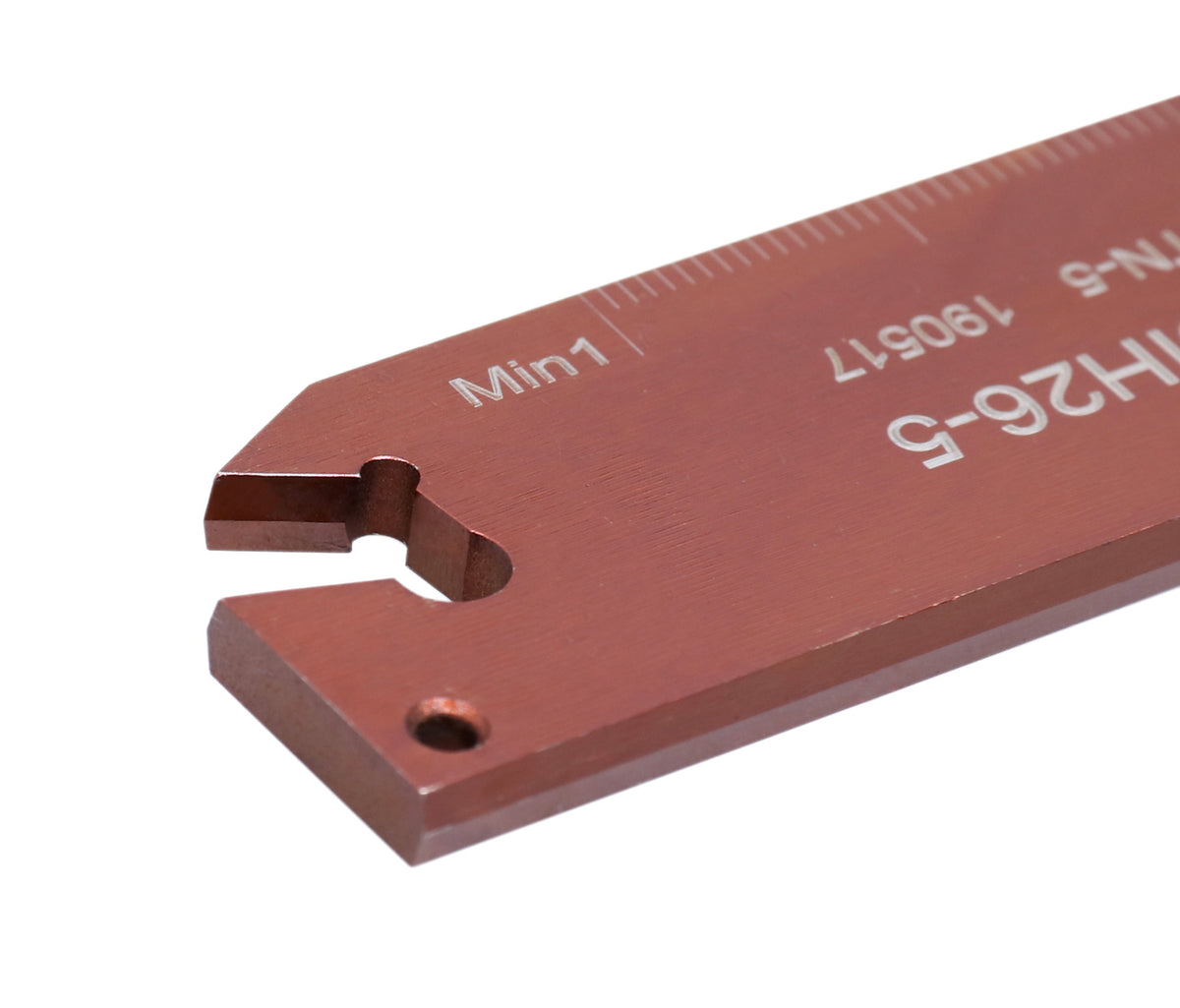 Positive Stop Adjustable Blades for Self-Lock Cut-Off Inserts