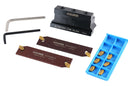 3/4'' Self-Lock Block Sltbn19-5 with 5 Pcs Gtn-3 Inserts, 5 Pcs Gtn-4 Inserts, Blade Ncih26-3 and Blade Nich26-4, 2410-0013