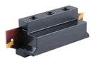 1'' Self-Lock Block Sltbn25.4-6 with 10 Pcs Gtn-3 Carbide Inserts and 1 Pc 0.120'' Width Ncih32-3 Blade, 2410-1010