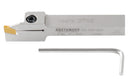 3/8'' by 1/2'' Heavy Duty Indexable Grooving/Parting Holder with a Gtn-2 Tin Coated Carbide Insert, 2415-5022