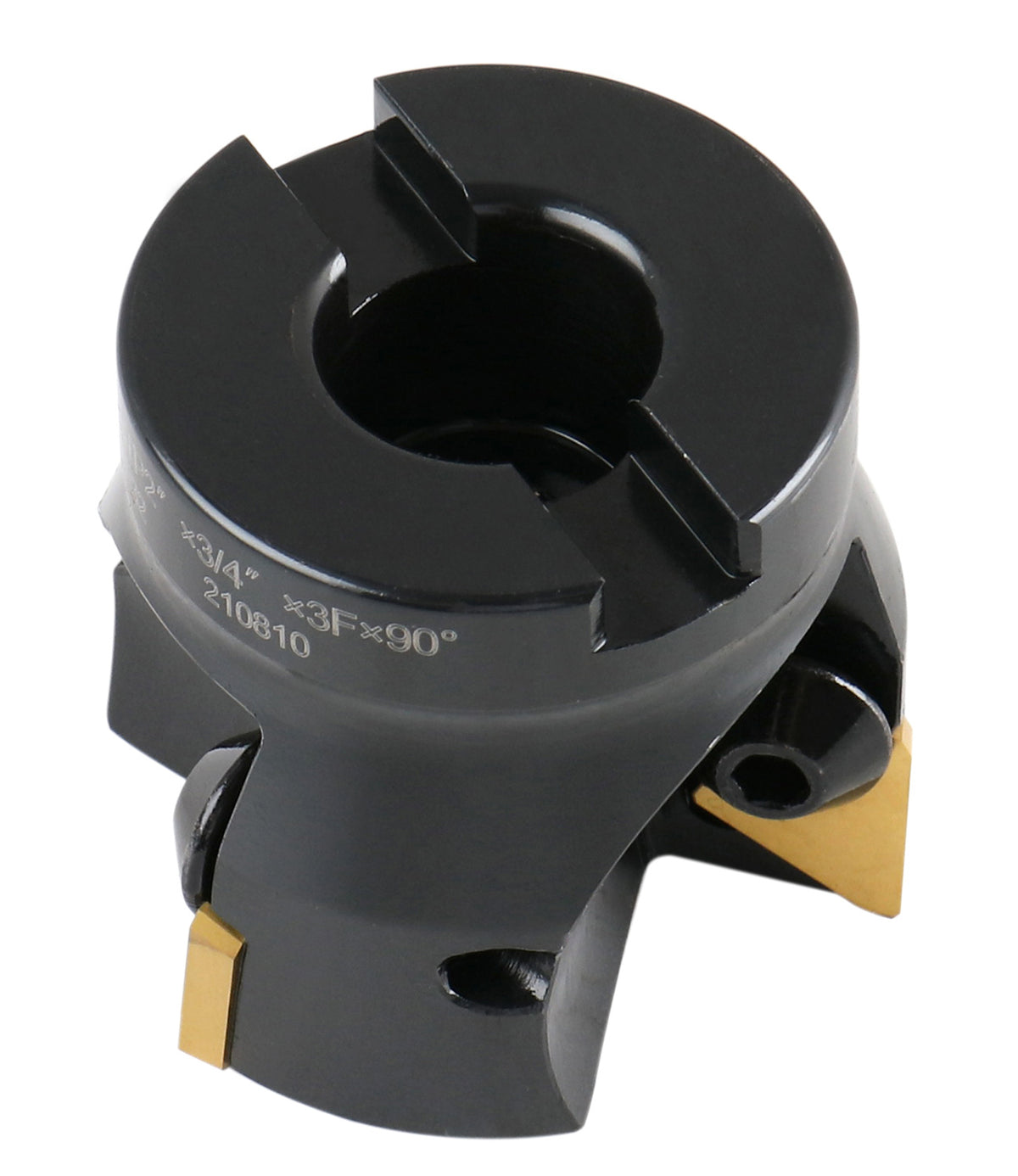 2 inch Indexable Face Milling Cutter 90 Degree, Positive Rake with Inserts, 2508-0012