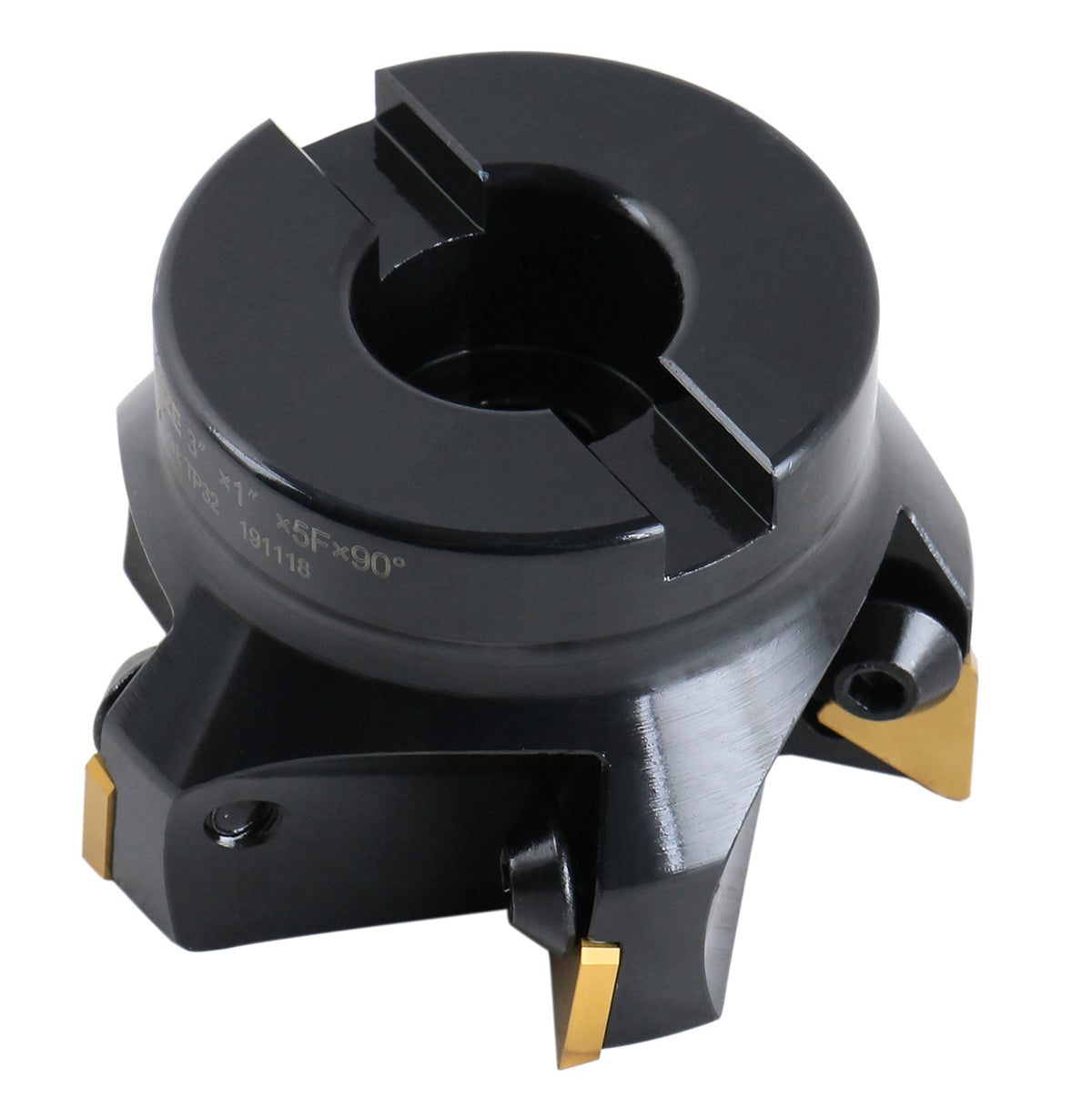 3 inch Indexable Face Milling Cutter 90 Degree, Positive Rake with Tpg322, 2508-0018