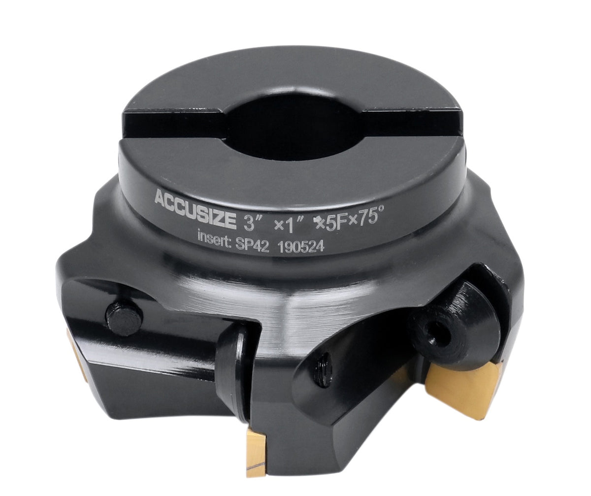 75 Degree Indexable Face Milling Cutter