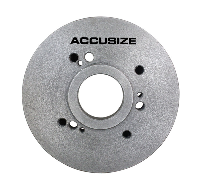 Fully Machined Lathe Chuck Back Plate, D1 Type Adapter for Most 4 Jaw Independent Chucks