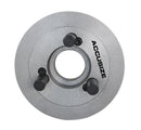 Fully Machined Lathe Chuck Back Plate, D1 Type Adapter for Most 4 Jaw Independent Chucks