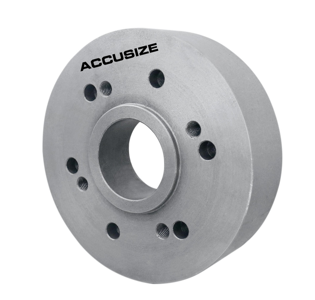 Fully Machined Lathe Chuck Back Plate, D1 Type Adapter for Most 4 Jaw Independent Chucks