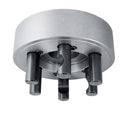 Fully Machined Lathe Chuck Back Plate, D1 Type Adapter for Most 4 Jaw Independent Chucks