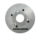 Fully Machined Lathe Chuck Back Plate, D1 Type Adapter for Most 4 Jaw Independent Chucks