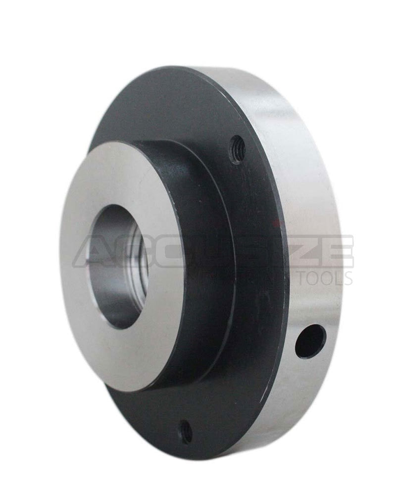 5" Semi Finished Threaded Back Plate for 5C Collet Chuck