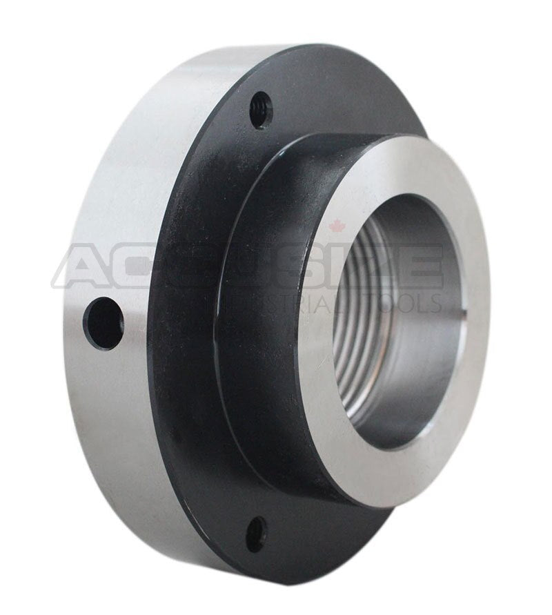 5" Semi Finished Threaded Back Plate for 5C Collet Chuck