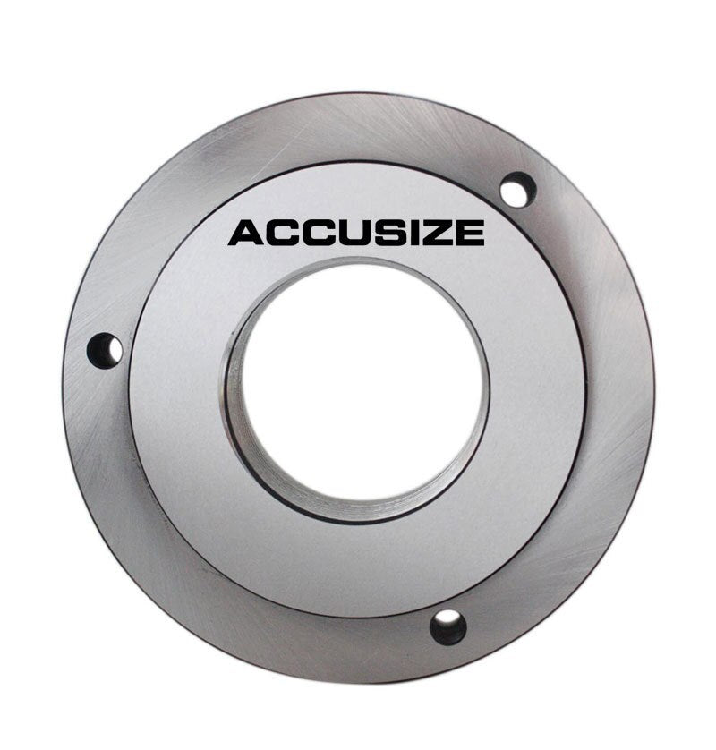 5" Semi Finished Threaded Back Plate for 5C Collet Chuck