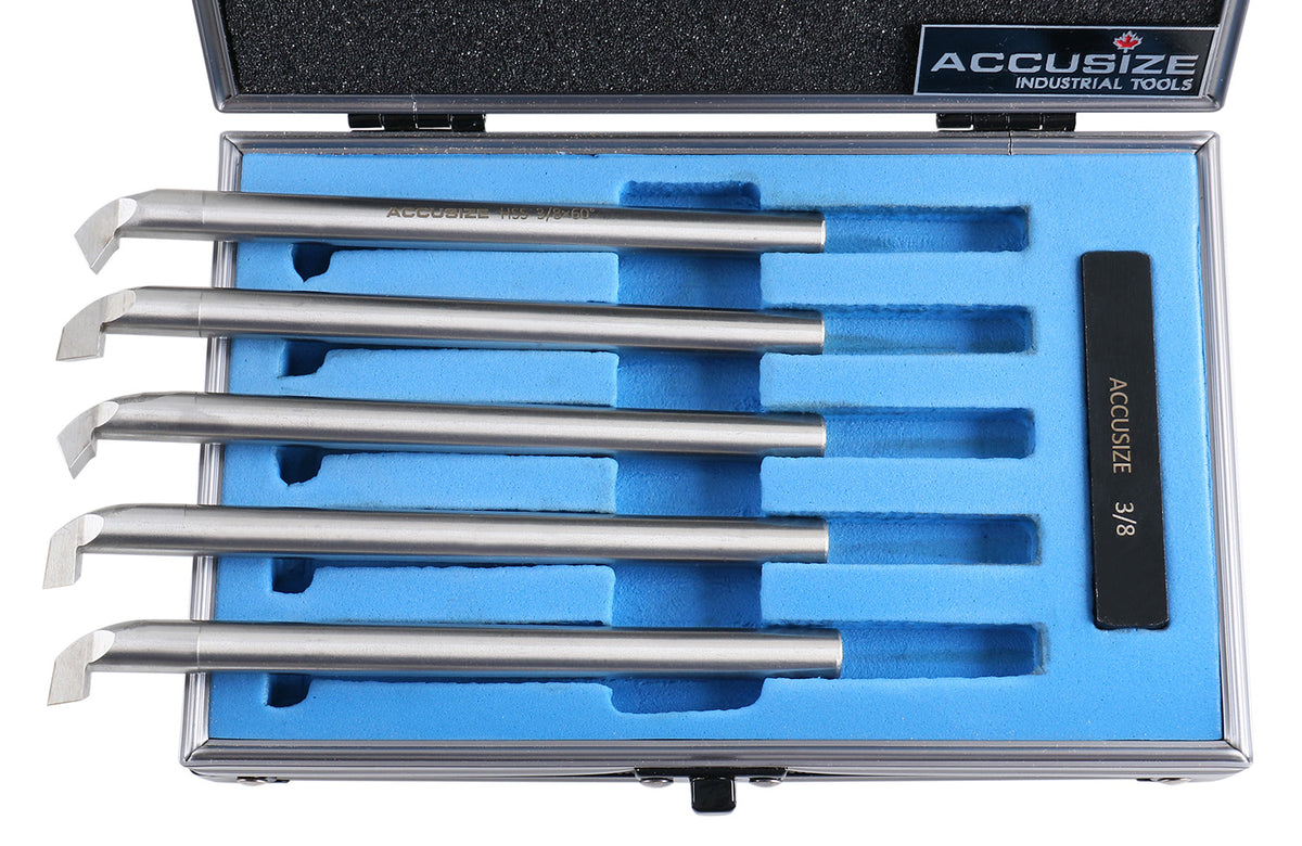 3/8 inch 6 Pc H.S.S. Internal Threading and Boring Tool Set, 2663-2003