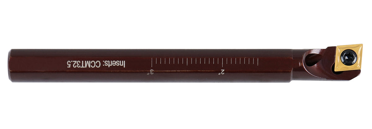 RH SCLCR Coolant Through Indexable Boring Bars with CCMT Inserts