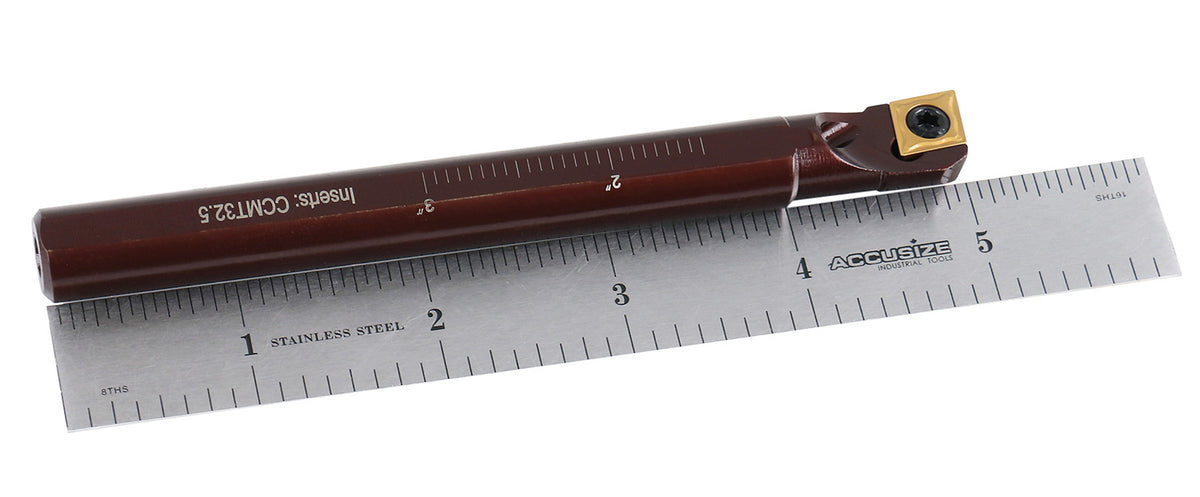 RH SCLCR Coolant Through Indexable Boring Bars with CCMT Inserts
