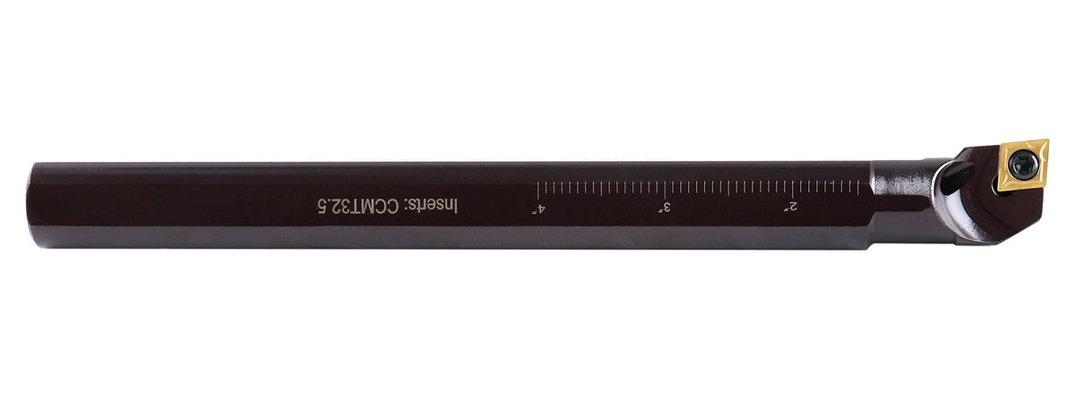 3/4'' Shank by 7.98'' Oal Right Hand Sclcr Coolant Through Indexable Boring Bar with 1 Ccmt Carbide Insert, 2800-0038